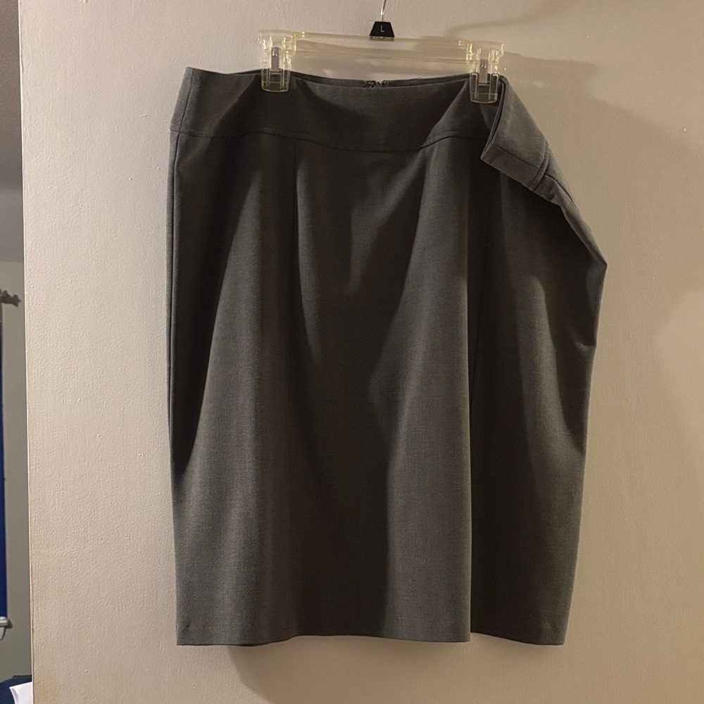 New York & Company Charcoal Pencil Skirt